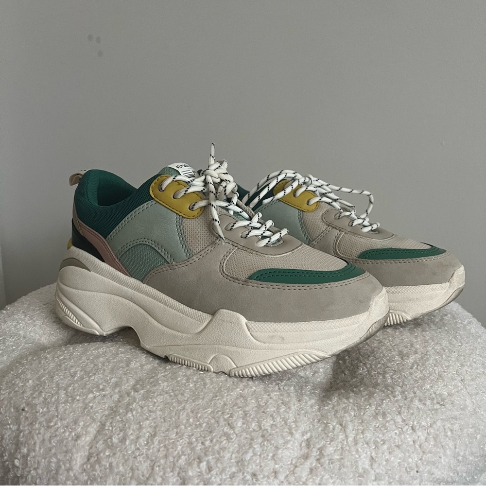 Stradivarius Multicolor Chunky Sneakers